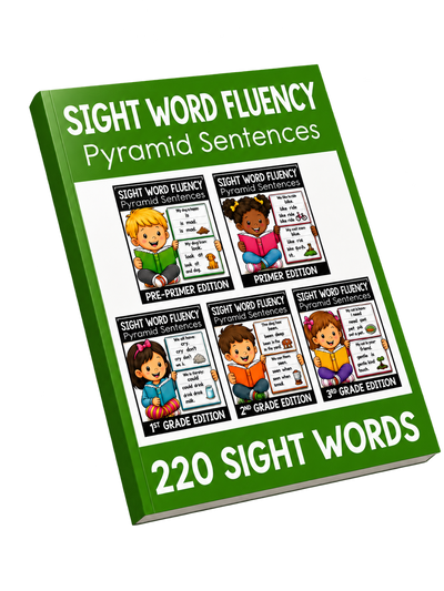 220 Sight Word Fluency Learning Book