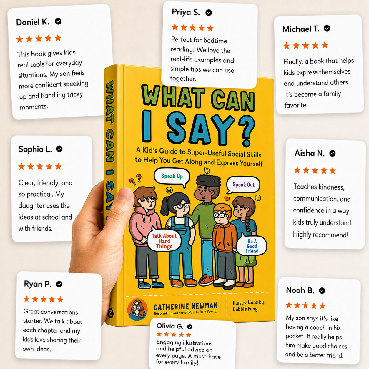 Evorify What Can I Say social skills book for kids