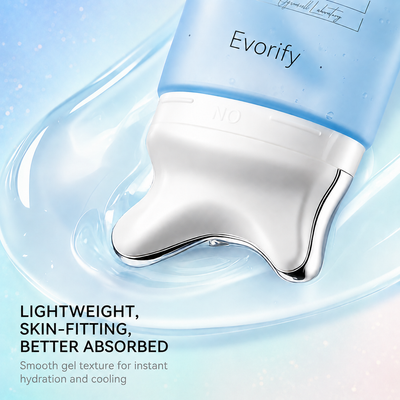 PDRN Peptide Gua Sha Lifting Gel Cream for Jawline Definition, Face Sculpting & De-Puffing, Firming & Elasticity Care for Dry and Sagging Skin, Glass Skin Glow, At-Home Facial Care | Korean Skincare