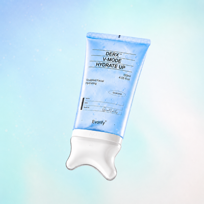 PDRN Peptide Gua Sha Lifting Gel Cream for Jawline Definition, Face Sculpting & De-Puffing, Firming & Elasticity Care for Dry and Sagging Skin, Glass Skin Glow, At-Home Facial Care | Korean Skincare